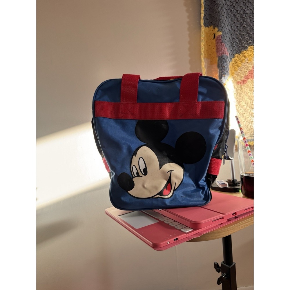 Vintage Disney Mickey Mouse Retro Bag Bucket bowling Duffle